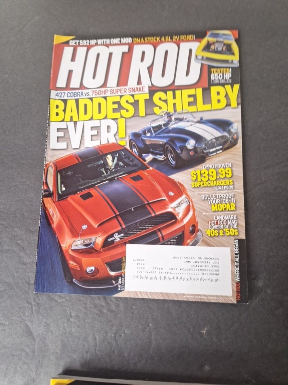 HOT ROD MAGAZINE FULL YEAR 2011.....COMPLETE TWELVE ISSUES JAN to DEC - Picture 8 of 13